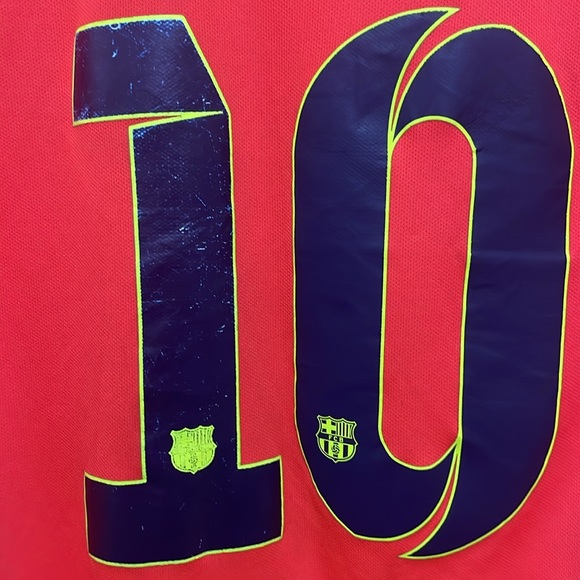 Authentic #10 Messi 2014/2015 away jersey in good condition! - Picture 2 of 12